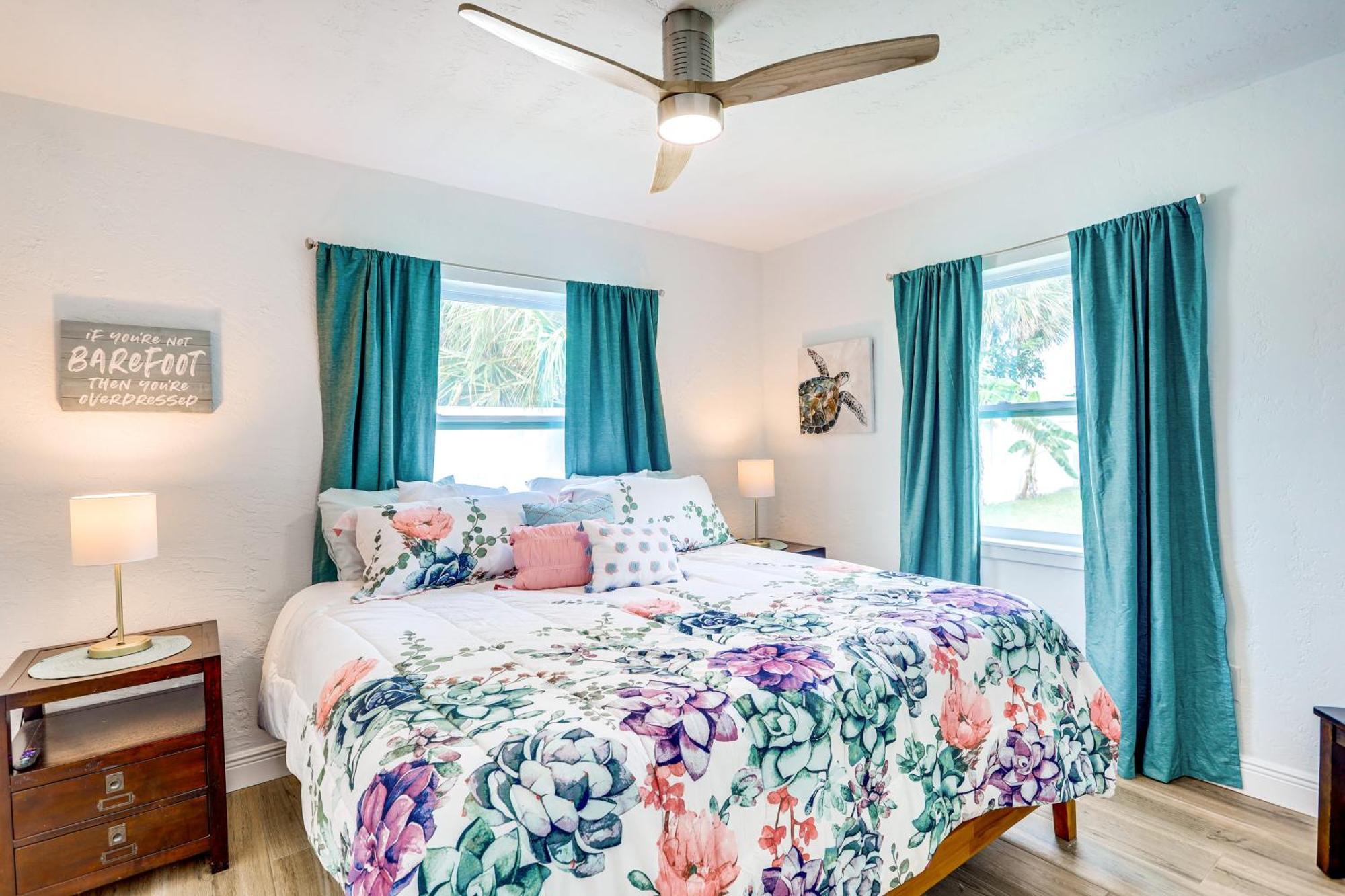 Pet-Friendly Cocoa Beach Home Walk To Beach! エクステリア 写真